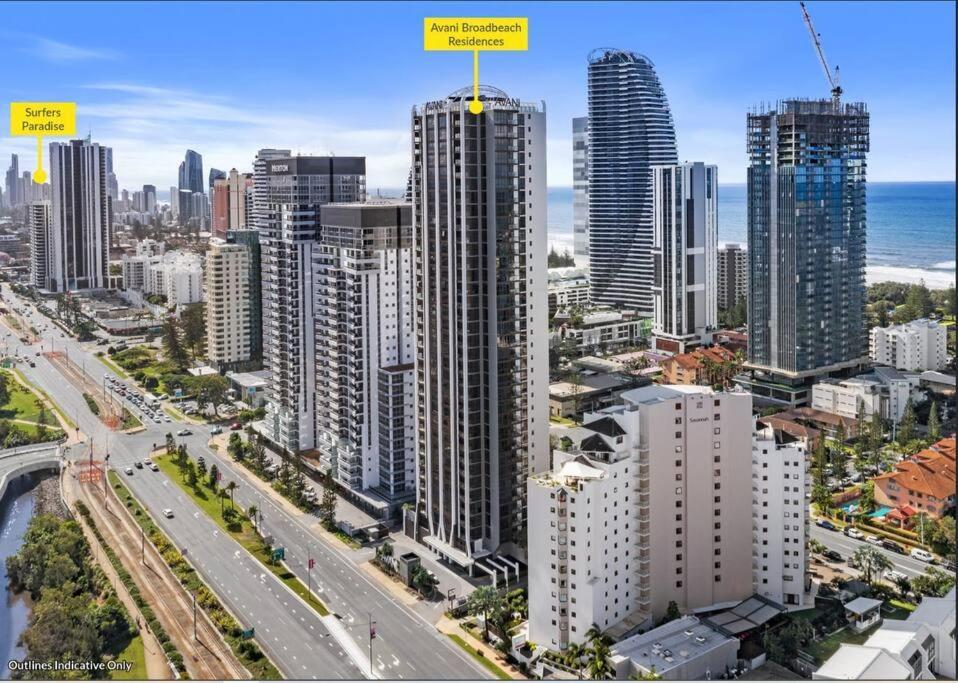 גולד קוסט Broadbeach Stunner Modern And Central מראה חיצוני תמונה