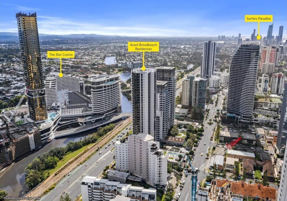 גולד קוסט Broadbeach Stunner Modern And Central מראה חיצוני תמונה